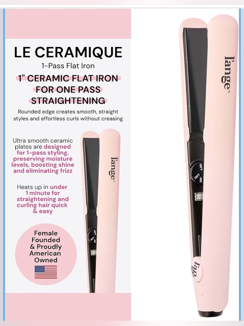 Le Ceramique flat iron & hair bundle products
NWT - Picture 5 of 14